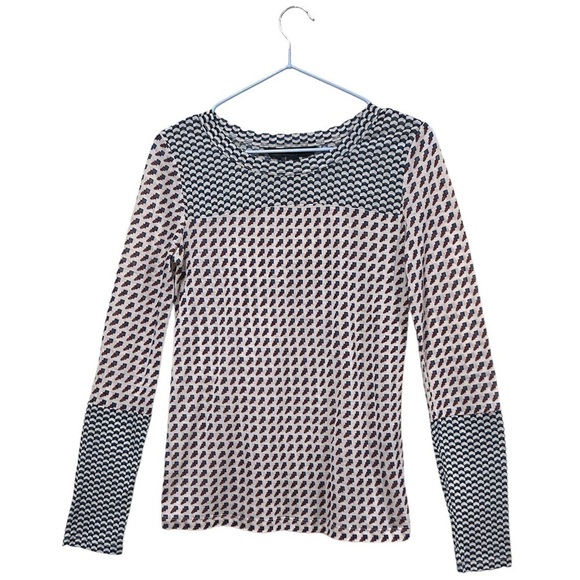 Marc by Marc Jacobs Katinka Lyocell / Wool Jersey Long Sleeve Tee - Picture 2 of 7